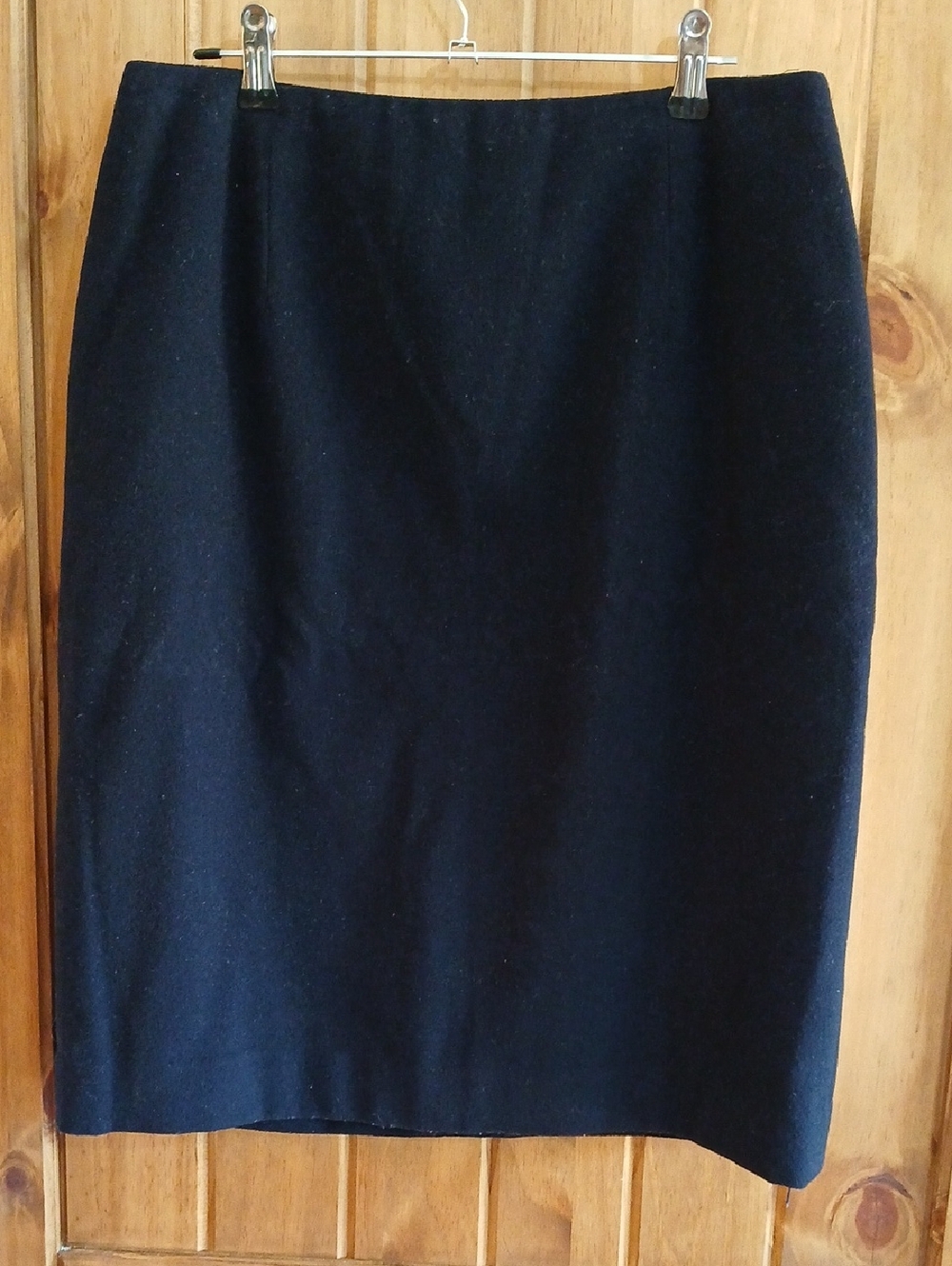 Vintage Ralph Lauren Purple Label Wool Cashmere Skirt - 12